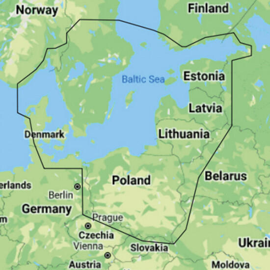 Søkort elektronisk C-MAP m.fl.