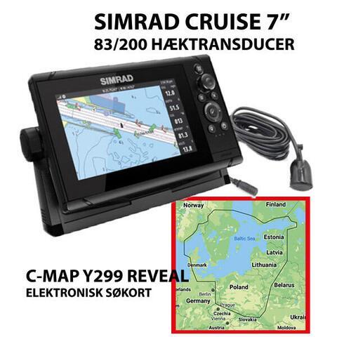 SIMRAD CRUISE 7" inkl.Kort