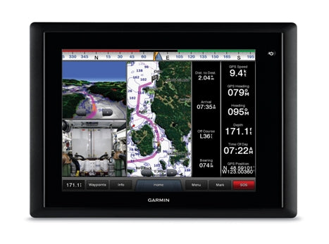 Garmin GPSMAP 8012 Søkortplotter