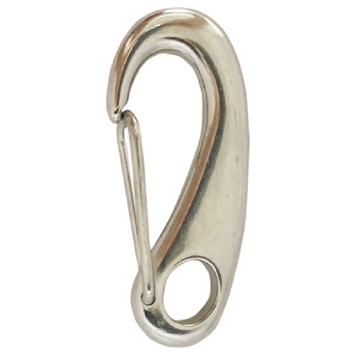 Fjederhage rustfri "J" m/lukket øje