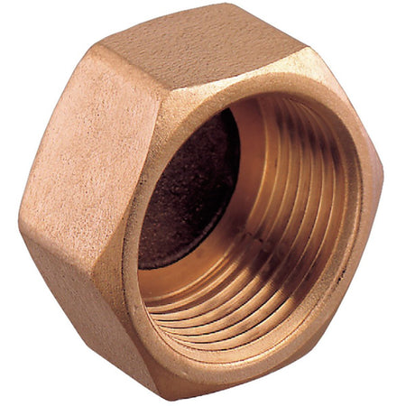 Slutmuffe ind.gev   3/8" bronze