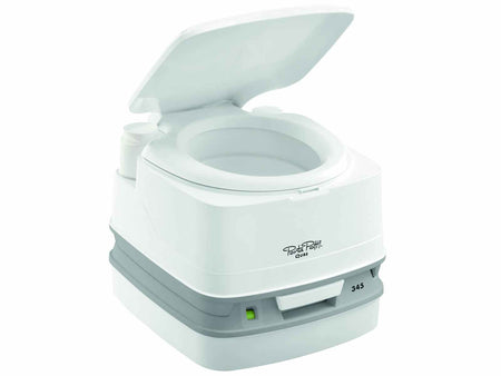 Porta potti toilet qube 345 hvid