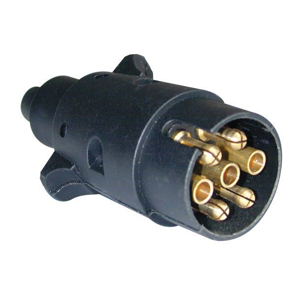 Anhängerstecker, 7-polig, 12 V