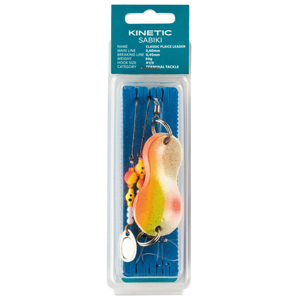 Kinetic Sabiki Plaice Leader/Löffel 40g Lollipop