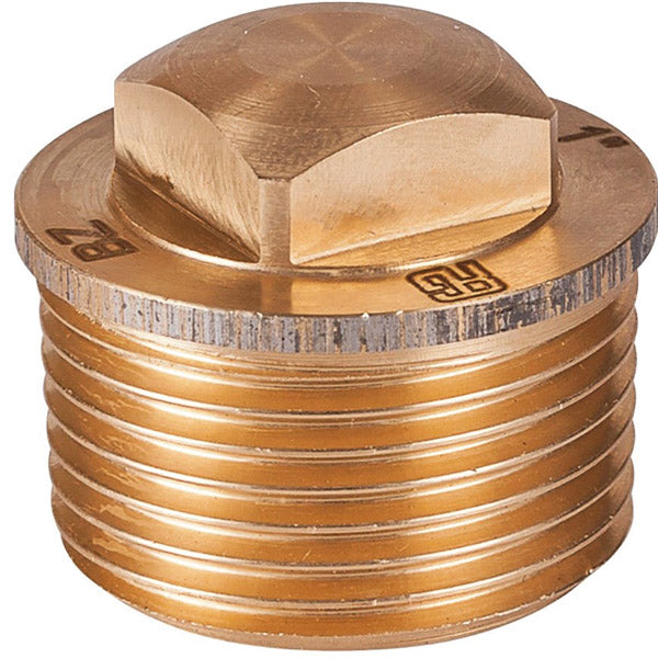 Steckerverlängerung ergibt 3/4" Bronze