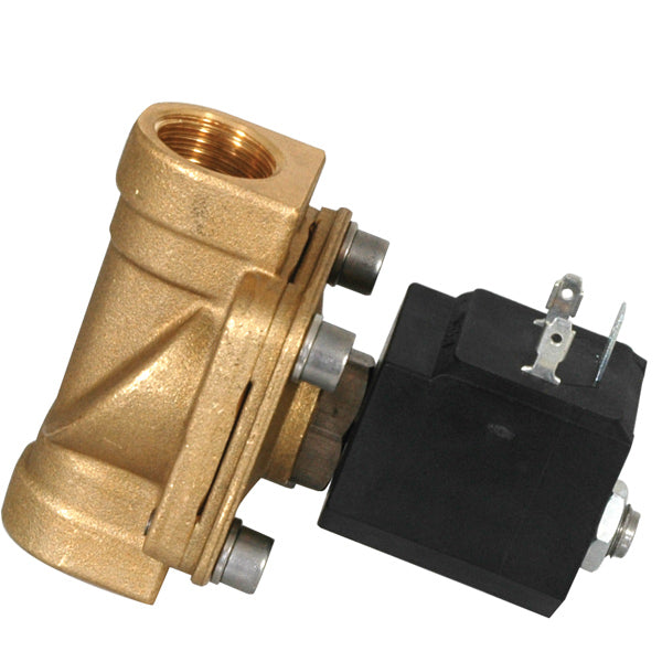 Magnetventil 1/4" für Wasser, 12V