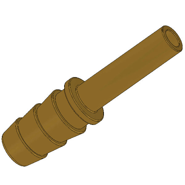 Schlauchanschluss für Gashahn und 10–12 mm Schlauch