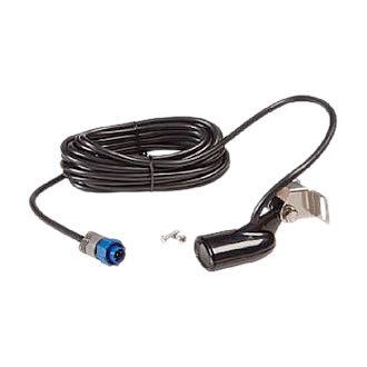 Tiefengeber für Lowrance HDS 200 kHz mit blauem HDS-, LCX- und Temp-HDS-Stecker