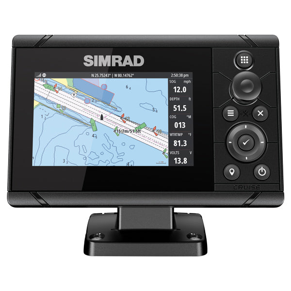 Simrad Cruise 5" mit 83/200 Heckgeber