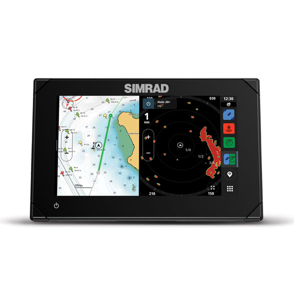 Simrad NSX 3007 mit aktivem 3-in-1-Heckgeber