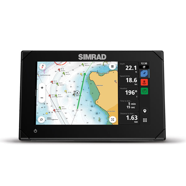 Simrad NSX 3007 mit HDI-Heckgeber