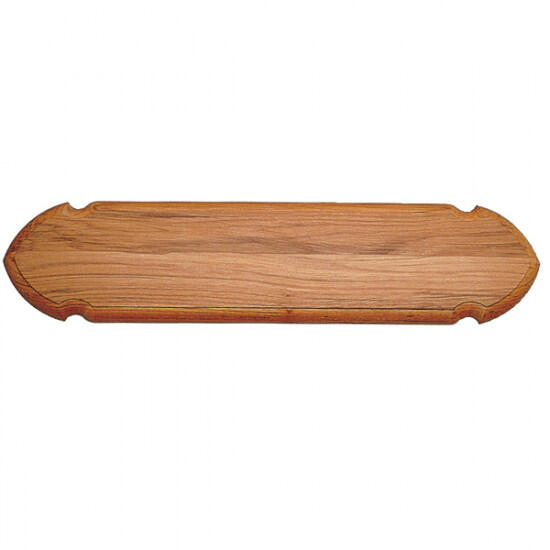 Roca navneskilt teak 61x15x2cm