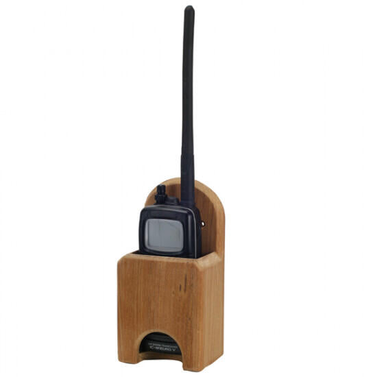 Roca holder til VHF teak8x15,8x5,4cm