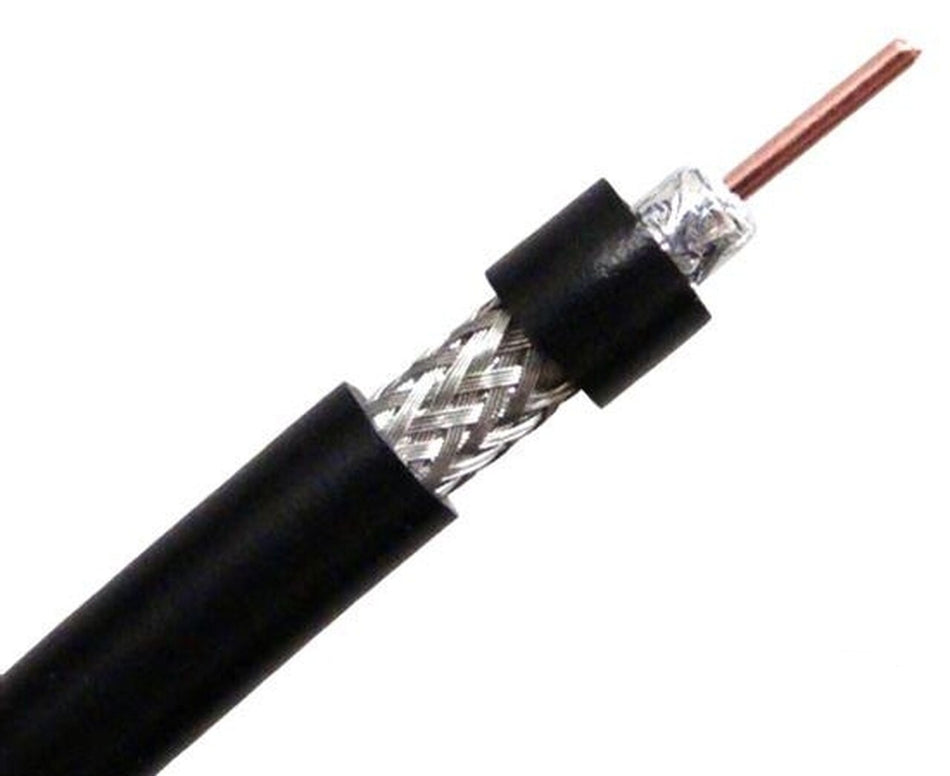 UKW-Kabel RG 58 schwarz