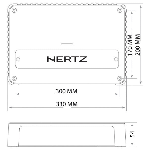 Hertz Venezia V6 marine forstærker - 6 kanaler - 6x270W
