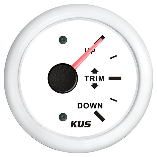 Kus-Trimmanzeige, weiß 0-190 Ohm, 12/24 V