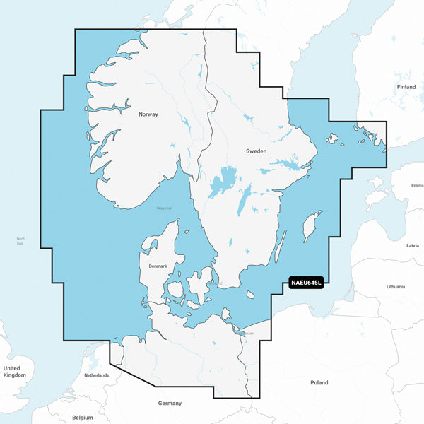 Navionics + Dänemark-Karte