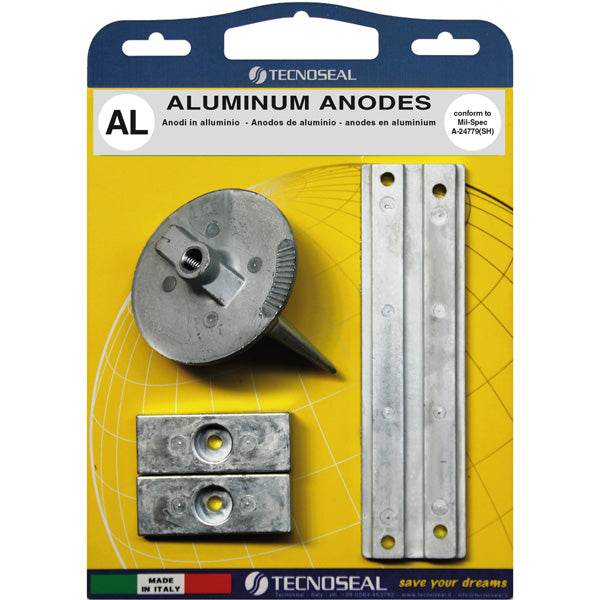 Aluminiumanodensatz für Quecksilber f75-115