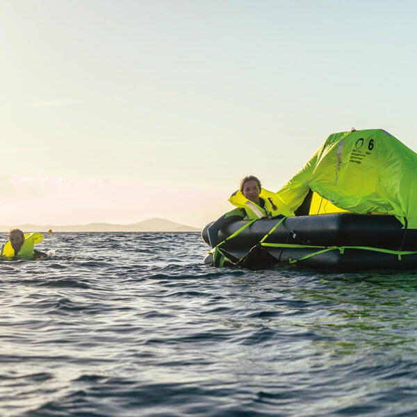 Hero Redningsflåde ISO 9650-1 OFFSHORE i taske, 6 pers