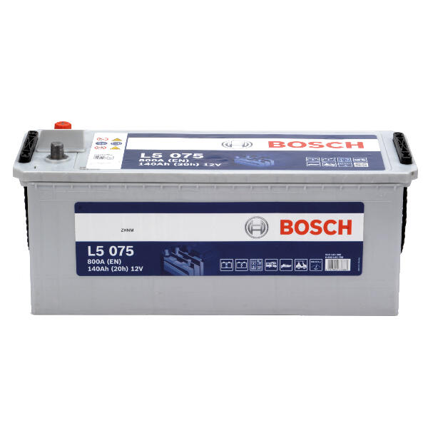 Bosch L5 Dual batteri 12 Volt - Flere Amp str!