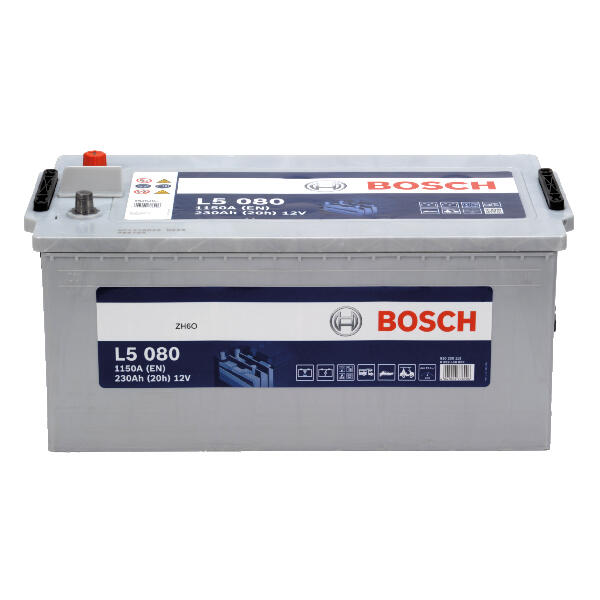 Bosch L5 Dual batteri 12 Volt - Flere Amp str!