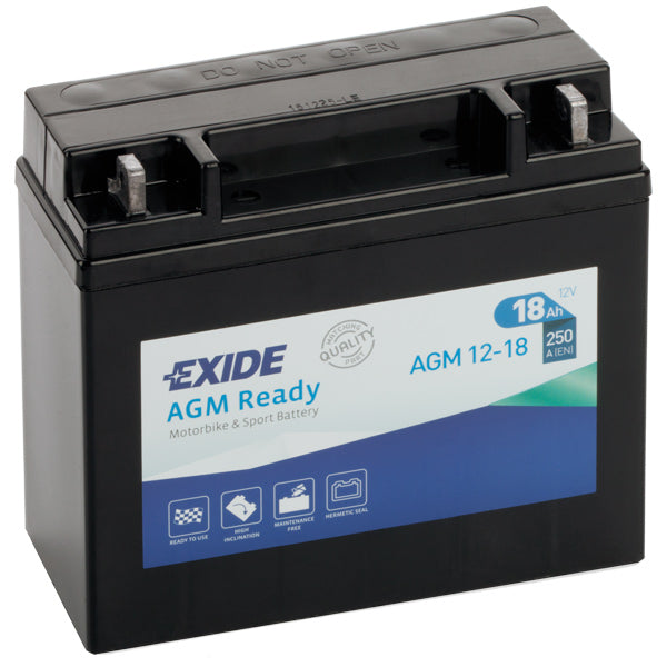 Exide Batterie AGM 18 Ah. Start