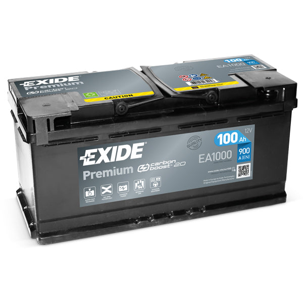 Exide Batterie Premium 100 Ah. Start