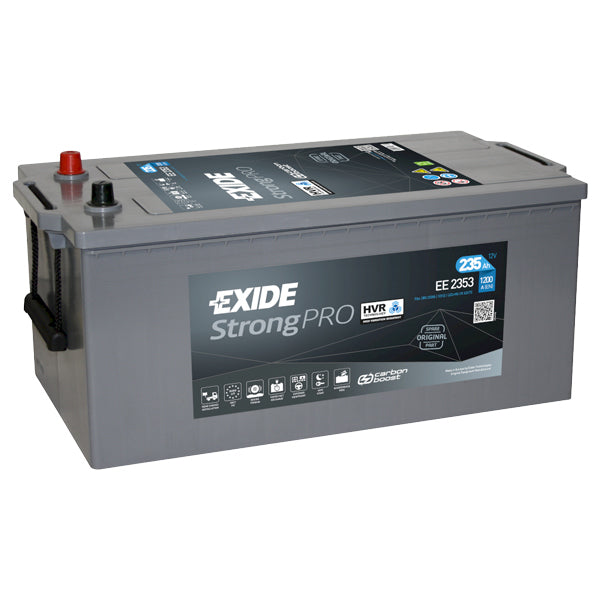 Exide-Batterie 235 Ah. Doppelexperte