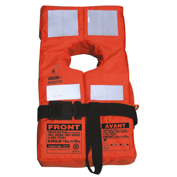 Rettungsweste, Solas-zugelassen, LSA-Code 2010 – Str. 15-43 kg