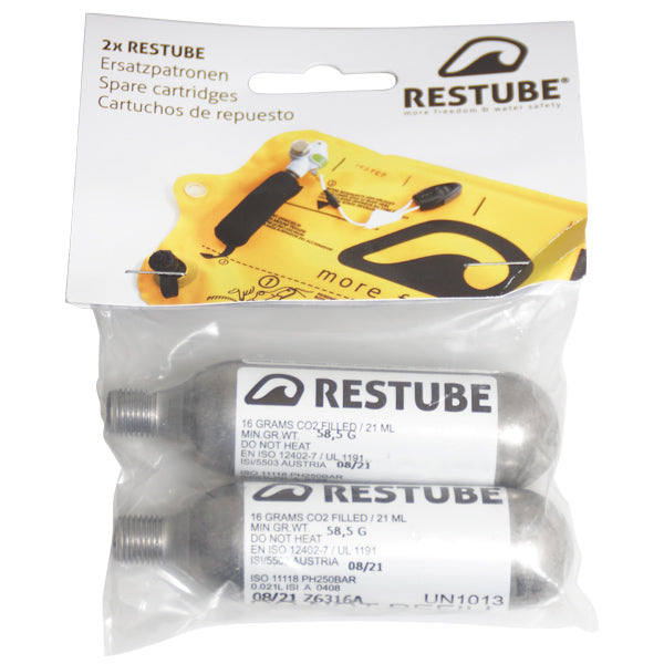 CO2-Kartusche für Resttube PFD