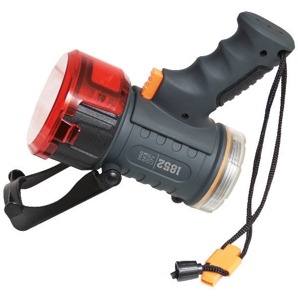 1852 LED Spot vandtæt genopladelig, 2000 lm