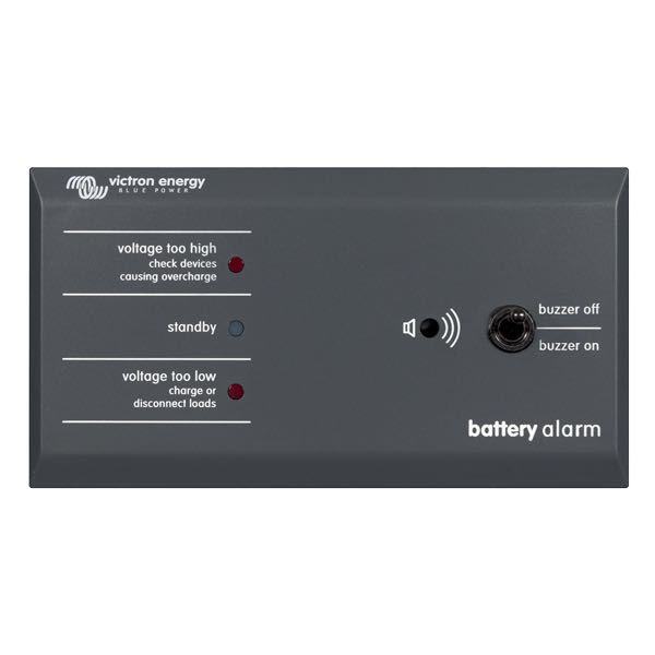 Victron Batteriealarm mit Ton und Licht