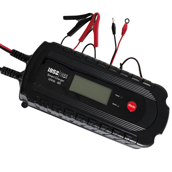 1852 Pro Smart Charger 12Vdc 8 Ampere