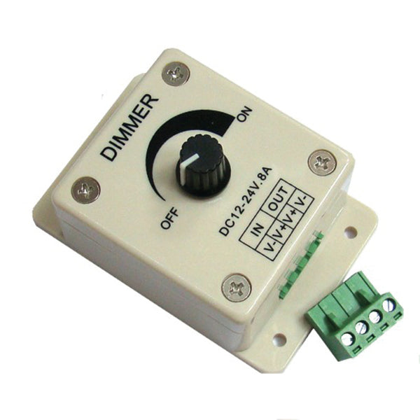 Nauticled PWM-LED-Dimmer, 10–30 V Eingang, max. 8 A Ausgang