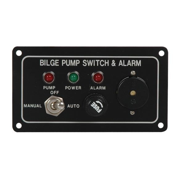 Pumpenpanel mit akustischem Alarm 12V