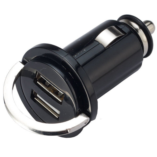 USB-Ladegerät, doppelte 12-24-VDC-Steckdose, 5 V/2,1 A, für Zigarrenstecker