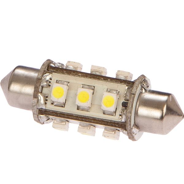 LED-Navigationsbirnen Pinol Weißes Licht 37 mm