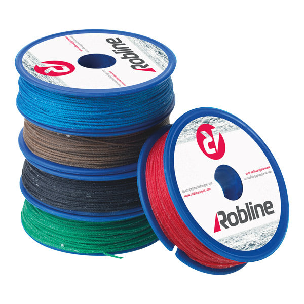 Robline gewachstes Angelgarn 0,8 mm im Sortiment. Farben 1x80 Meter