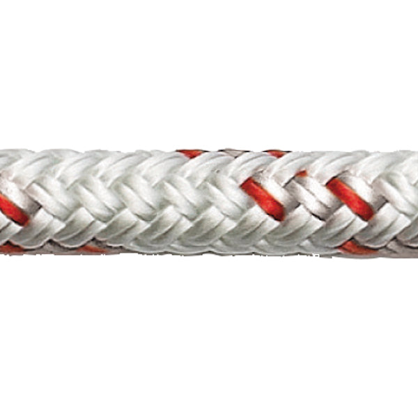 Robline Orion 500 Trimline 6 mm Weiß/Rot 100 Meter