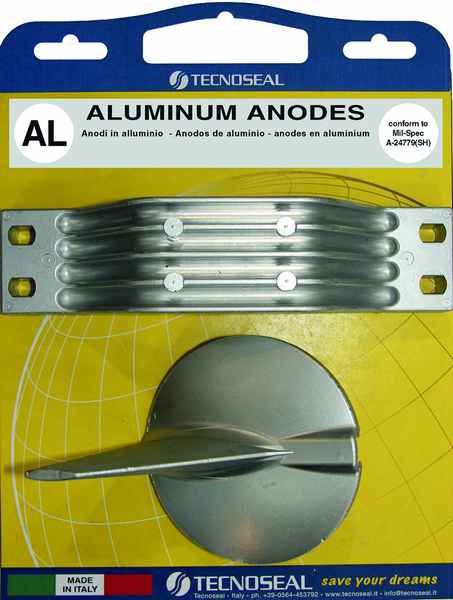 Alu anode kit til yamaha 200-250