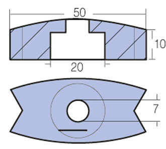 Zinkanode til QL 800