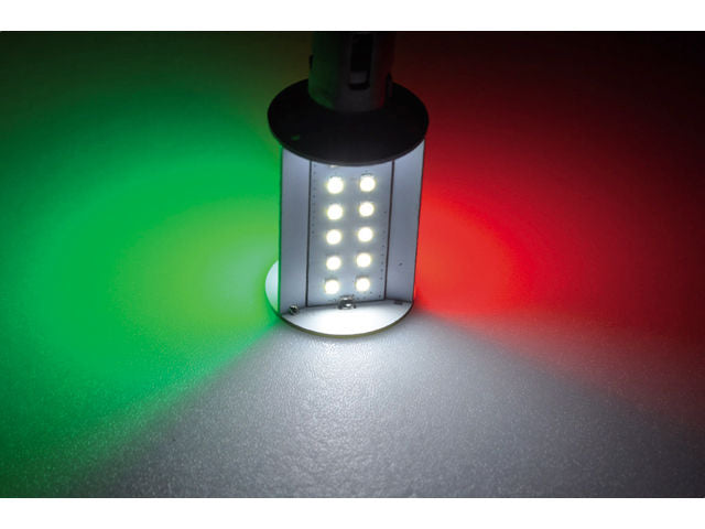 36 LED / SMD BAY15d Tri Color