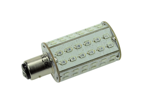 60 LED / SMD BAY15d Rød