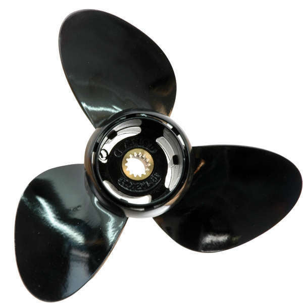 Aluminiumpropeller für Mercury / Mariner Außenbordmotor 8-9,9 Hk 2-1/2" Getriebegehäuse 8/9,9 Hk (4-Takt/nicht großer Fuß) ... 2005-neuer