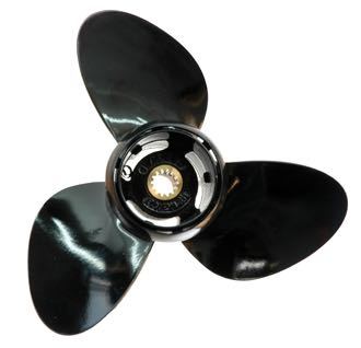 Aluminiumpropeller für Mercury / Mariner Außenbordmotor 6-15 Hk 2-1/2" Getriebegehäuse, 6/8/9,9 Hk (2-Takt)...86- neuer,