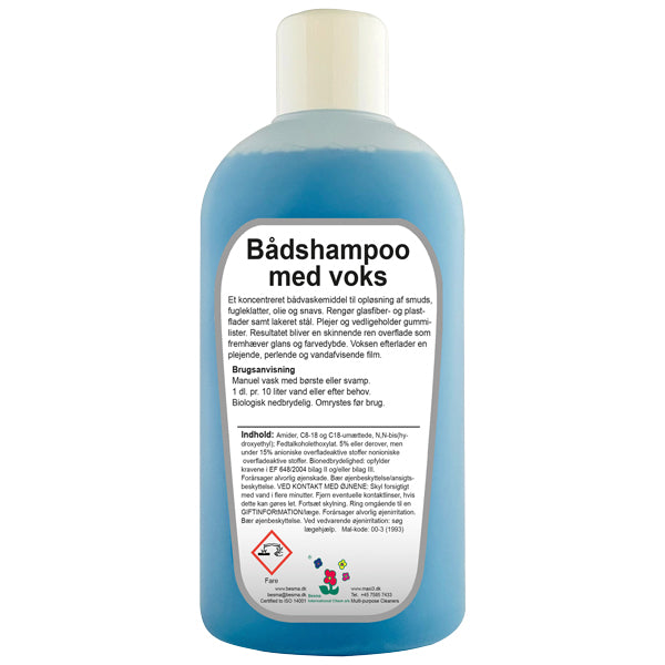 Bootsshampoo mit Wachs 1 ltr.