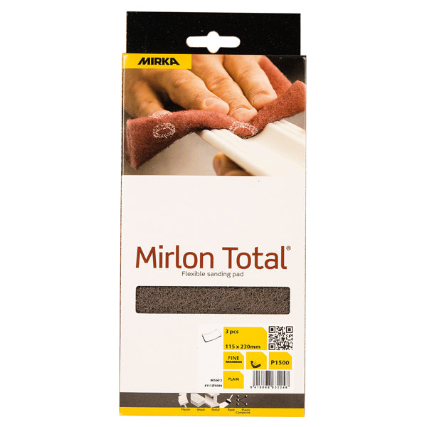 Mirka Mirlon total Schleifschwamm 1500 grau 115x230mm 3 Stk. pk