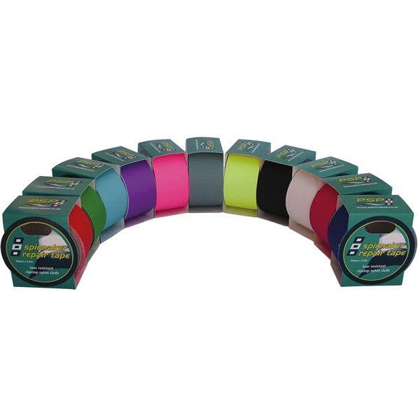 PSP-Spinnaker-Reparaturband schwarz 50 mm x 4,5 m