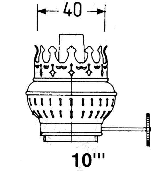 Verbrennt Messing für 10