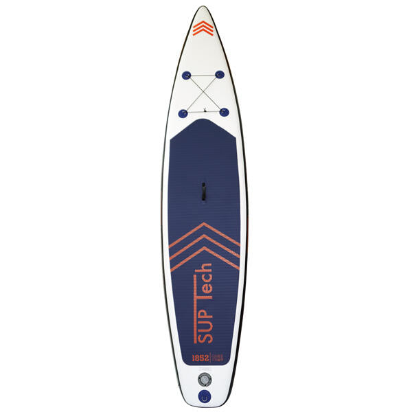 1852 touring sup board 365x15cm m/pumpe, taske, paddle & rep